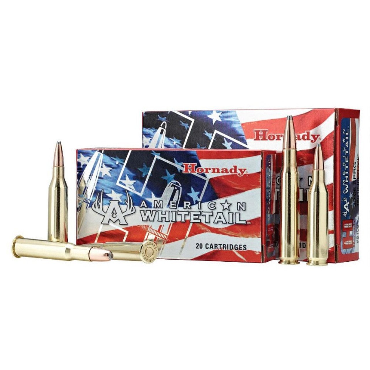 Hornady American Whitetail 6.5 Creedmoor 129 Gr SP 20 Rds Hornady American Whitetail 6.5 Creedmoor 129 Gr SP 20 Rds