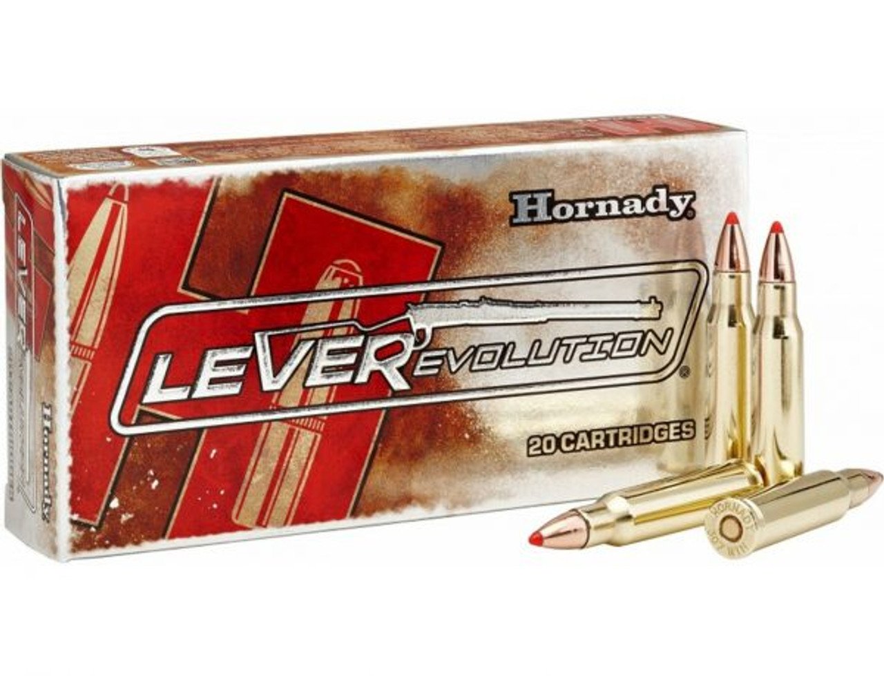 Hornady LEVERevolution 30-30 Win 160gr FTX Box of 20 Hornady LEVERevolution 30-30 Win 160gr FTX Box of 20