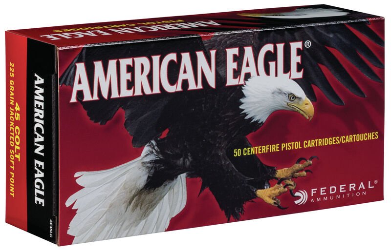 FEDERAL 45 LC 225GR SP AMERICAN EAGLE (50 ROUNDS) FEDERAL 45 LC 225GR SP AMERICAN EAGLE (50 ROUNDS)