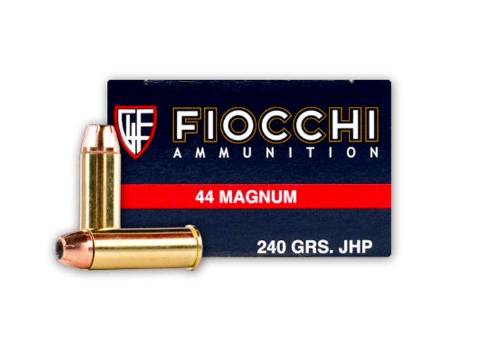 Fiocchi .44 Magnum Fiocchi .44 Magnum – 240gr – JHP – 50/box