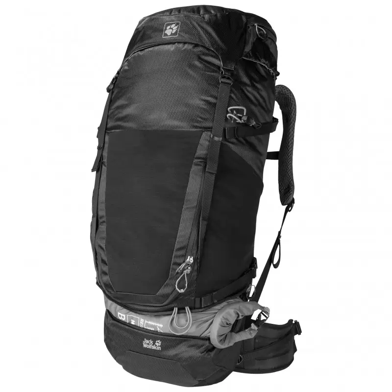 JACK WOLFSKIN-KALARI 56 PACK BLACK JACK WOLFSKIN-KALARI 56 PACK BLACK